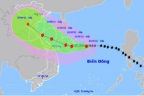 Bão số 5 giật cấp 12, chỉ cách quần đảo Hoàng Sa 220km