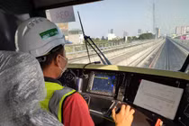 Video: Tàu metro Nhổn - Ga Hà Nội đạt tốc độ 80 km/h ở chế độ vận hành tự động