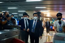 Chuyến tàu đường sắt Cát Linh - Hà Đông đầu tiên rời bến