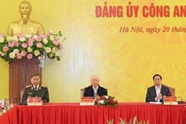 Tổng Bí thư dự Hội nghị Đảng uỷ Công an Trung ương