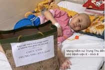 Mang niềm vui Trung Thu đến với những em nhỏ Bệnh viện K