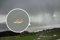 Xôn xao đĩa bay ngoài hành tinh trên hồ Loch Ness