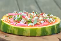 Bật mí cách làm pizza dưa hấu ngon lạ