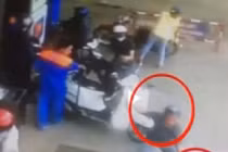 Bị cướp nửa tỷ đồng khi đang... đổ xăng tại TP HCM