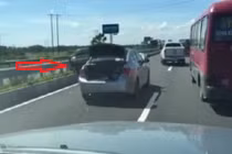 Tai nạn khó hiểu trên cao tốc Pháp Vân - Cầu Giẽ