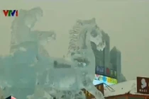 Kinh ngạc những tác phẩm từ băng đẹp mê hồn