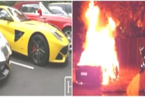 Thiếu gia thẳng tay đốt siêu xe, đòi đổi xe mới