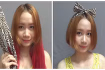 Hô biến tóc dài thành tóc ngắn không cần kéo