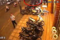 Dàn cảnh lừa bảo vệ, trộm xe máy trong 8 giây