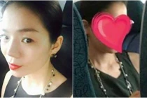 Yahoo "choáng" vụ nữ ca sĩ cho con tè vào túi nôn