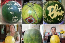 Tận mục những quả dưa hấu để cả năm không hỏng
