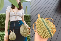 Vừa lên sóng, chiếc túi sầu riêng khiến dân tình hỏi "mua ở đâu"