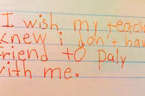 Những lời tâm sự gây xúc động của học sinh tiểu học