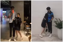 Cặp đôi chị em lệch chiều cao đến nửa mét khoe tình yêu đẹp