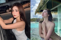 Hot girl đời đầu Hà Thành diện đồ cắt xẻ khiến fan “rạo rực“