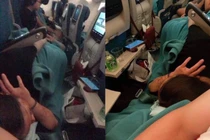 Hành động “kém sang” trên máy bay khiến CĐM “đập bàn bức xúc“