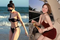 Hot girl từng lộ clip nóng nhan sắc xinh đẹp, diện bikini cực chiến
