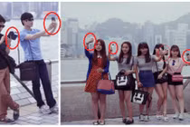 Muôn kiểu “tự sướng” trên phố của trai xinh, gái đẹp TQ