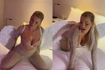 Mỹ nhân làng túc cầu Madelene Wright đốt mắt fan với loạt ảnh táo bạo