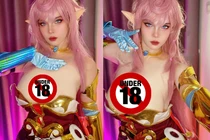 “Bỏng mắt” với màn cosplay tướng nữ Liên quân khoe trọn vòng 1