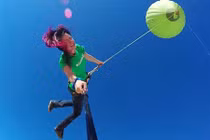 Giới trẻ Mỹ mê “tự sướng” trên không với khinh khí cầu