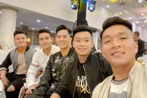 Dàn cầu thủ U23 Việt Nam háo hức về quê đón Tết