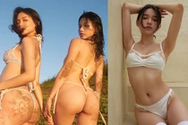 Nhan sắc "mười phân vẹn mười" của cặp chị em người mẫu song sinh