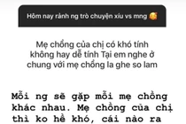 Vừa cưới, con gái Minh Nhựa nhận xét về mẹ chồng gây sốc