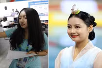 Tình nguyện viên xinh đẹp tại ASIAD 17