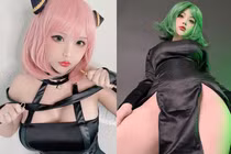 Cosplayer người Mỹ gốc Việt "đốt mắt" fan với vòng 1 “ngộp thở“