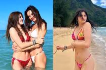 Con gái “thiên thần Victoria's Secret” trổ mã xinh đẹp, phổng phao thấy rõ