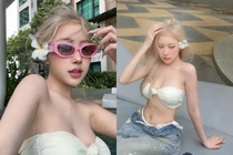 Mê mẩn những màn lên đồ cực quyến rũ của “Rosé phiên bản Việt” 