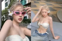 Mê mẩn những màn lên đồ cực quyến rũ của “Rosé phiên bản Việt” 