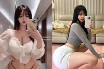 Body bốc lửa hot girl “siêu vòng 3” được cựu sao MU làm quen
