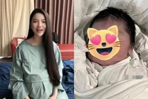 Chu Thanh Huyền vượt cạn thành công, netizen trầm trồ diện mạo em bé