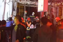 Hiện trường vụ cháy quán cà phê khiến 11 người chết ở Hà Nội