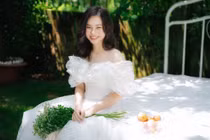 Sau nửa năm, dân mạng ngỡ ngàng với vẻ ngọt ngào của “vợ ba” Trà My