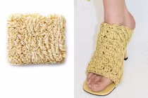 Túi, giày mỳ tôm và loạy phụ kiện hàng hiệu kỳ cục khiến dân mạng phát mệt