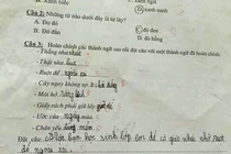 Học sinh tiểu học tự chế thành ngữ, cô giáo "đứng hình" đăng Facebook