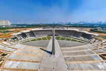 Không gian trưng bày ở Bảo tàng Lịch sử Quân sự sắp khánh thành