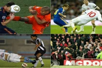 Những màn “tung chưởng” thô bạo trên sân bóng đá