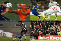 Những màn “tung chưởng” thô bạo trên sân bóng đá