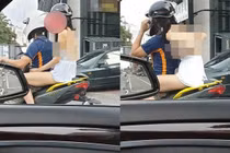 Ăn mặc phản cảm, gái trẻ thản nhiên làm điều này khiến CĐM đỏ mặt thay