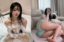 Thánh nữ vòng 3 vô tư tung ảnh tắm rửa, netizen ngượng đỏ mặt