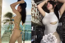Hot girl mặc hở trồng nấm tái xuất với loạt ảnh bikini cực cháy