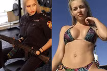 Nữ vệ binh “xinh đẹp nhất nước Nga” với tài bắn súng điêu luyện