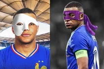 Hài hước những chiếc mặt nạ fan làm cho Mbappe tại EURO 2024