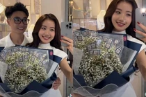 Sướng như Huyền 2k4 được chồng tặng hẳn 30 chiếc nhẫn vàng 