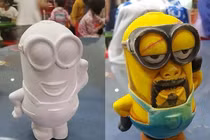 Đi tô tượng xả stress, những tác phẩm tô tượng “hú hồn” ra đời