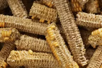 Lõi ngô là thứ vứt đi ở Việt Nam, nay thành “mỏ tiền” không đủ bán